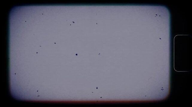 Super 8 Film Screen Overlay with Noise Dust Grain Animation	