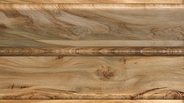 Close view of Eucalyptus wooden boards in seamless looped movement, revealing natural grain patterns, surface texture, organic variation and timber character