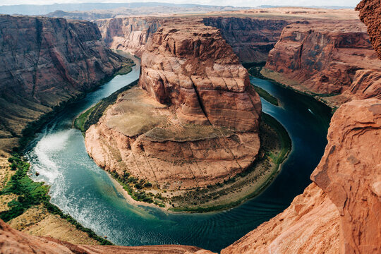 Stunning view of the Colorado River at Horseshoe Bend
