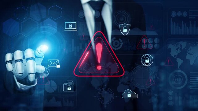 AI detects cybersecurity threats by monitoring system behavior, identifying anomalies, blocking breaches, and alerting users to potential security risks in real time. Marrow