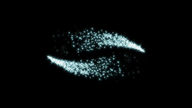glowing doodle stars, glittering light line sparkle tail, shining sparkle motion on transparent and black screen. glitter stars particles, star line move light effect, flat vector doodle sparkle.