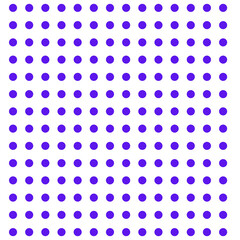 Purple polka dot pattern on transparent background for minimalist design and decoration © YourAIStocker 