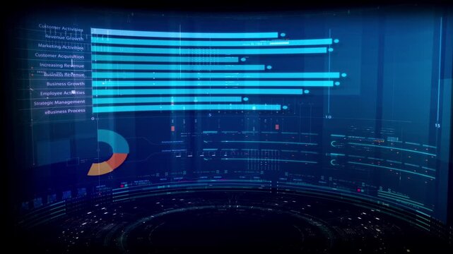 Futuristic global financial data visualization, world map and digital globe with candlestick chart, stock trading analytics, forex market dashboard, fintech infographic, big data interface