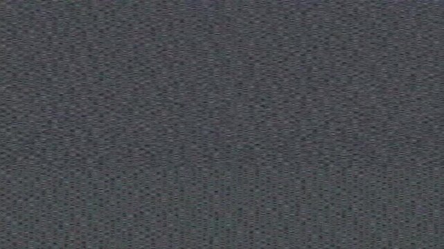 NTSC Signal Rainbow Crawl with Analog TV Static Noise. Abstract NTSC Video Artifact Noise with Subtle Rainbow Glitch Grain