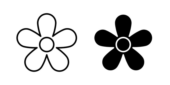 Hypericum icon flat logos collection