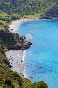 Turkey, View of bay near Knidos