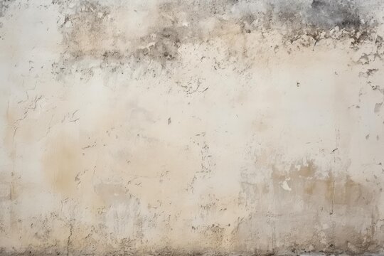 Old grunge wall showing textured concrete surface with peeling paint