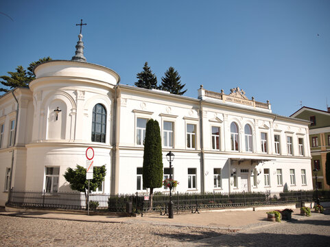 Sandomierz, miasto, stare miasto, ratusz , rynek, kamienice, pałac,