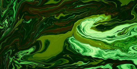 Artistic 2D Composition of Dye Clay Fabric Elements © Roman