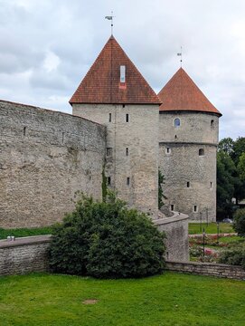old castle in Tallin Estonia 