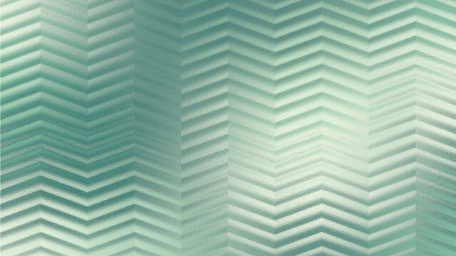 Green chevron zigzag gradient background