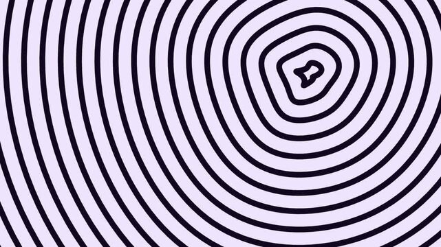 Abstract Topographic Contour Lines Motion Graphics Background