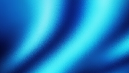 Fototapeta premium Abstract grainy glassmorphism background with beautiful blurred cold blue aura gradient waves and premium textured frosted glass pattern for luxury presentation design backdrops.