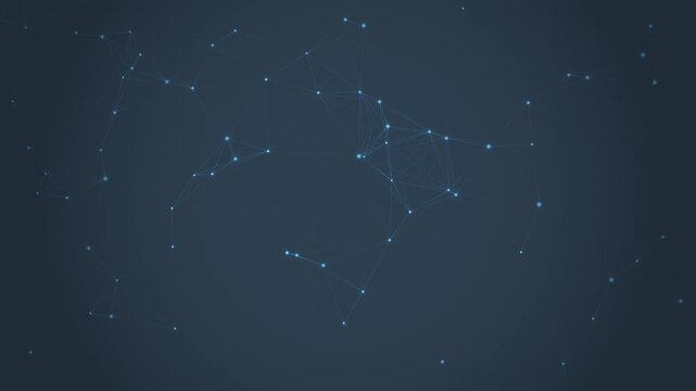 Abstract Plexus Data Network Background