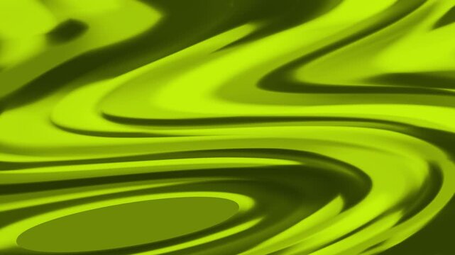 Chartreuse Neon Yellow Green Liquid Wave Dynamic Energy Backdrop