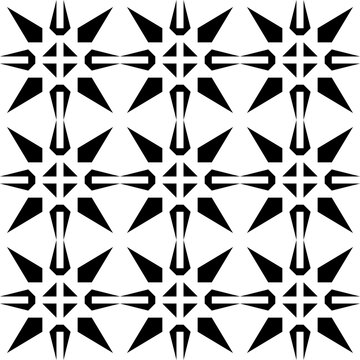 Seamless Abstract Geometric Art Deco Style Pattern Background