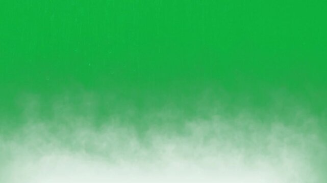 Water droplets and smoke mix and smoke goes out in a simple setting