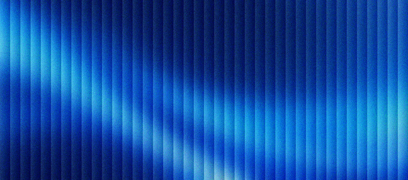 Abstract blue background with vertical lines and soft light wave. Modern digital texture for corporate presentation and web design. Minimalist gradient pattern with glowing cyan stripe effect.