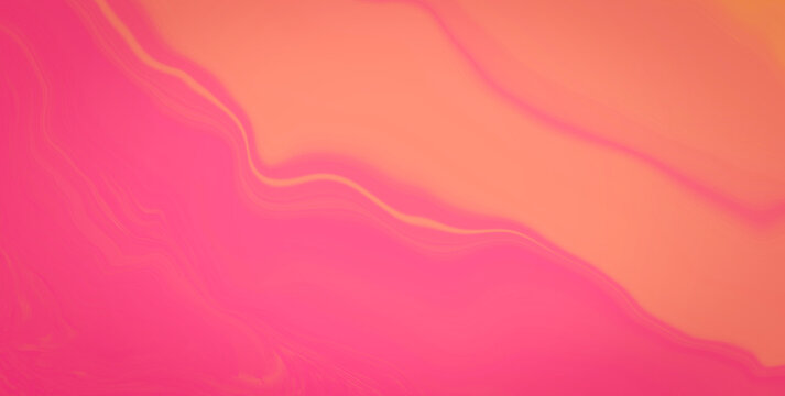 Contemporary Decorative Art with Blur Ink Gradation