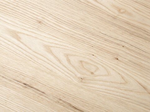 Light ash wood texture background seamless soft beige wooden panel backdrop with diagonal crown grain for modern minimalist interior design and Nordic furniture visualization
