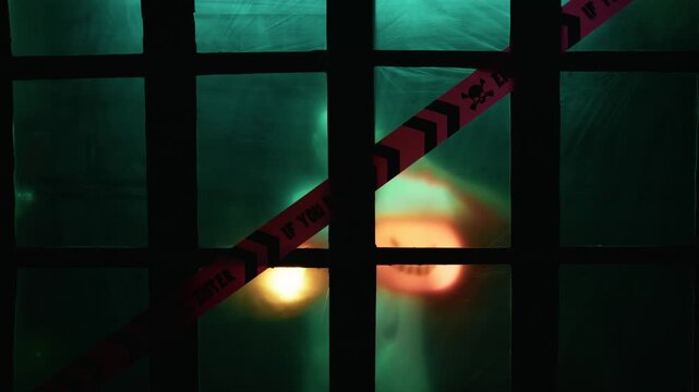 Police Light Arriving To Get The Killer 