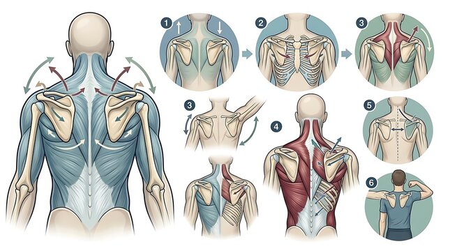 Scapular Movement and Anatomy Guide: Shoulder Blade Biomechanics and Muscle Function
