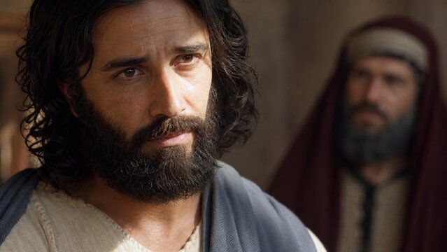 Jesus giving a direct and solemn answer to a skeptical Pharisee. Biblical teaching about truth, righteousness, hidden motives, and the judgment of the heart.