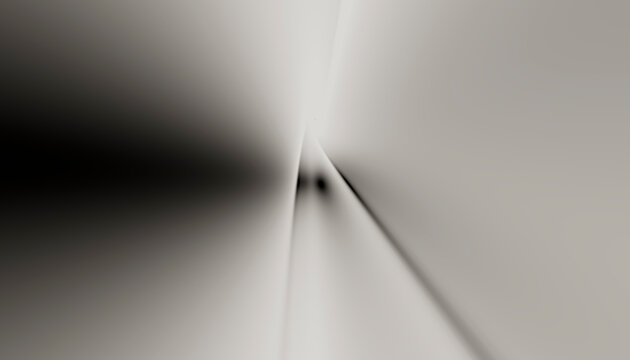 Monochrome abstract design with soft gradients and subtle shadows