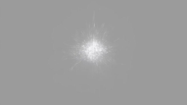 Shopping cart icon centered in glowing circular button on gray background with no visible motion