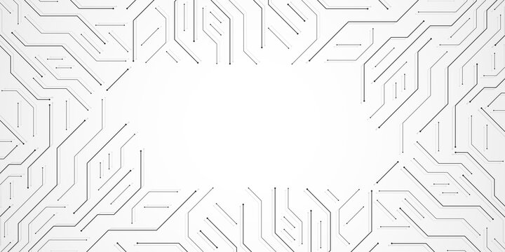 Digital tech motherboard texture design. Creative idea banner concept for internet technology. Software coding. Engineering concept for poster, cover, banner, header, web, presentation template