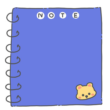 blue note paper