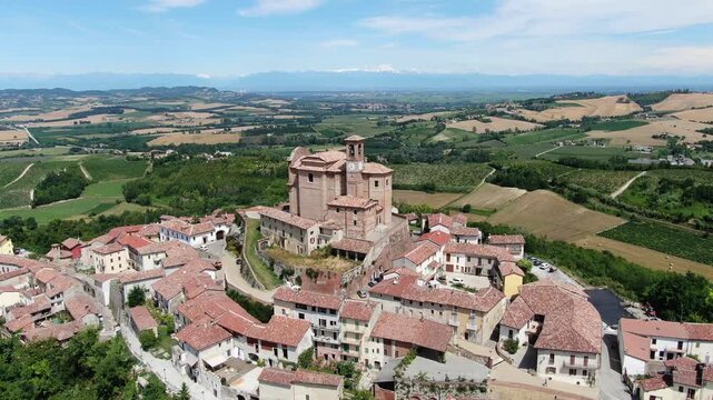 Chiesa di Sant'Ambrogio a Treville, nel Monferrato in Piemonte