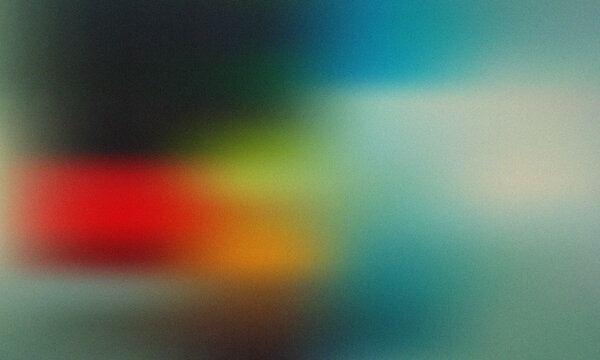 Cinematic-Blur Abstract Background With Bold Red Yellow And Blue Color Blocks For Modern Artistic Creative Design