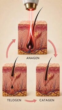 epilazione laser fase anagen