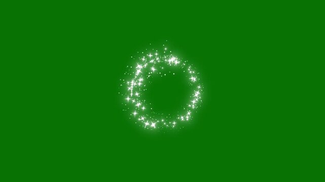 Multi star flying magic path canvas in 4k showcasing glittering sparkle lighting vectors, new winning ovation flares, dynamic glitter dust, and star animation effect