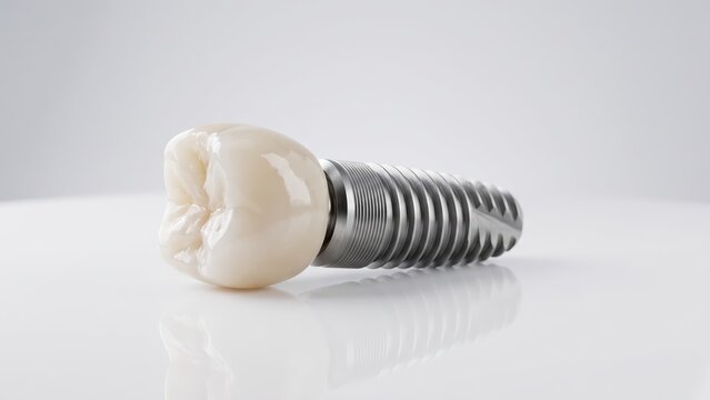Modern dental implant represents a robust and secure investment in personal equity growth and future well-being.
