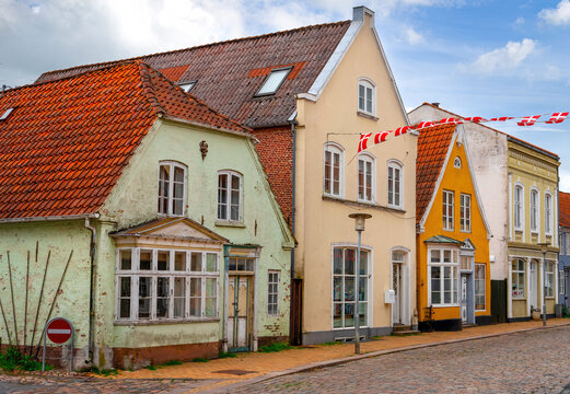 Tonder/Tondern, d&auml;nische Kleinstadt Syddanmark, Altstadtszene