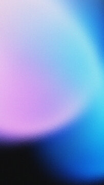 Abstract cyberpunk neon pink and electric blue mesh gradient background with grainy frosted glass aura waves vertical composition perfect for mobile wallpapers.