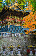 Obraz premium At Toshogu shrine, Nikko (Tochigi Prefecture, Kansai region, Honshu, Japan)