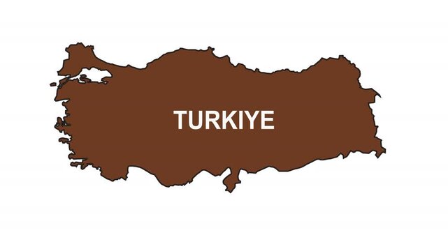 Map of turkey
