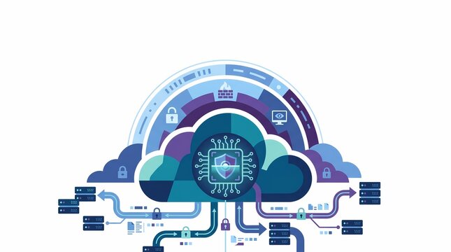 AI Zero Trust Cloud Computing Security Architecture and Data Protection System