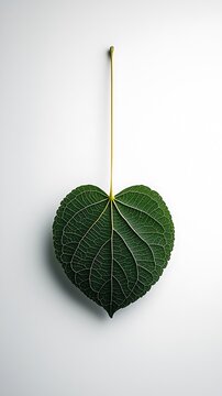 Heart-shaped leaf, hanging