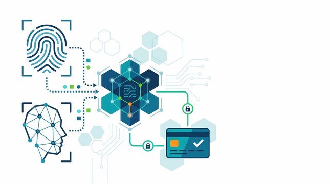 AI-driven Biometric Identity Verification and Secure Digital Transaction Processing System