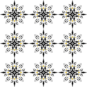Abstract Geometric Art Deco Style Pattern Background