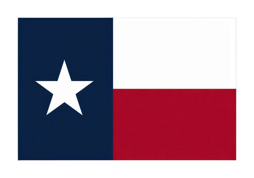 PNG Texas flag with star symbol.