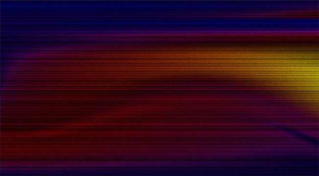 Vibrant scanline texture background with colorful glitch effect and glowing horizontal stripes for digital design.