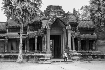 Obraz premium temple d'angkor vat, siem reap cambodge