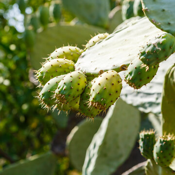 Indian prickly pea, or prickly pear cactus, also known as fig prickly pear (Latin- Opuntia ficus‑indica), is a species of plant in the genus Opuntia, family Cactaceae