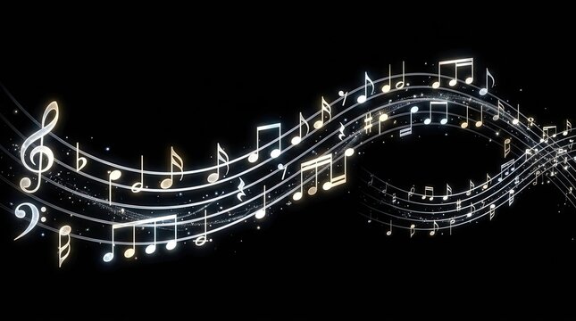 abstract music background