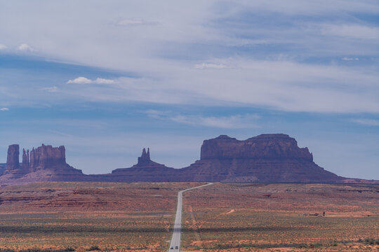 Forrest Gump Point, US Route 163, Monument Valley, Utah, USA, Navajo Nation